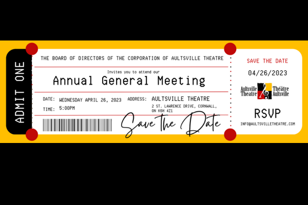Aultsville Theatre Annual General Meeting