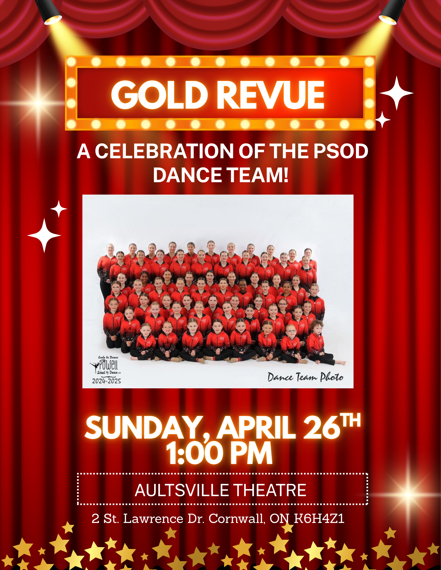 Powell School of Dance Gold Revue